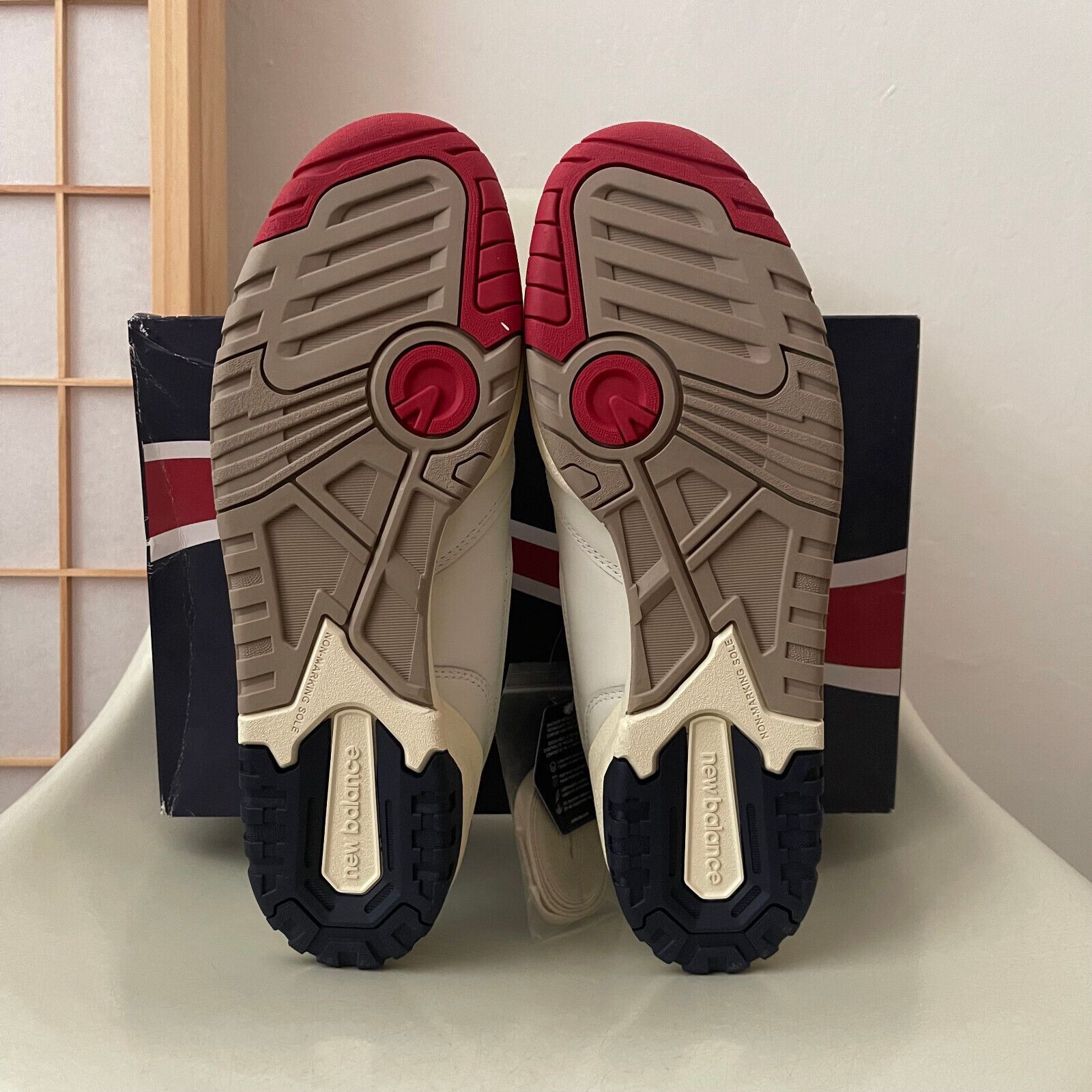 Aime Leon Dore × New Balance New Balance 550 Navy Red ALD NEW Size US 10.5 / EU 43-44 - 8 Thumbnail