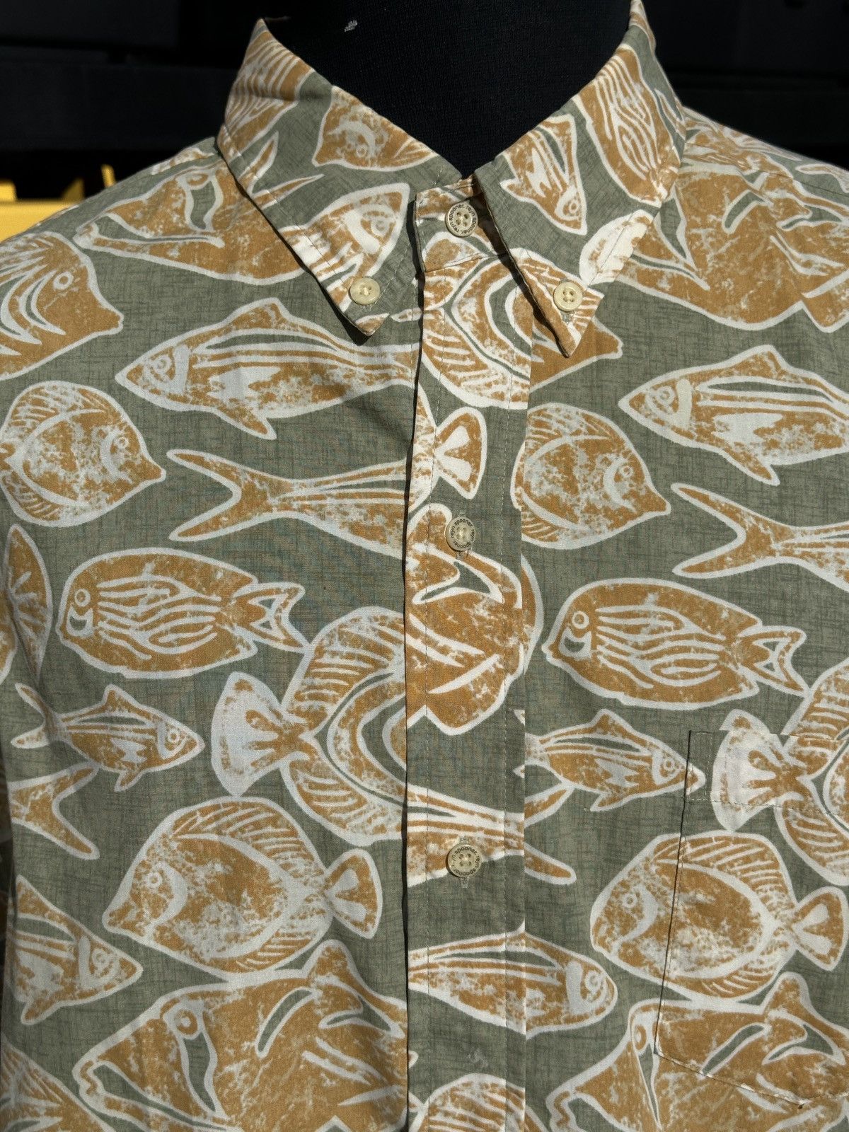 Reyn Spooner Reyn Spooner Orange/Green Hawaiian Print Men's XL Size US XL / EU 56 / 4 - 3 Thumbnail