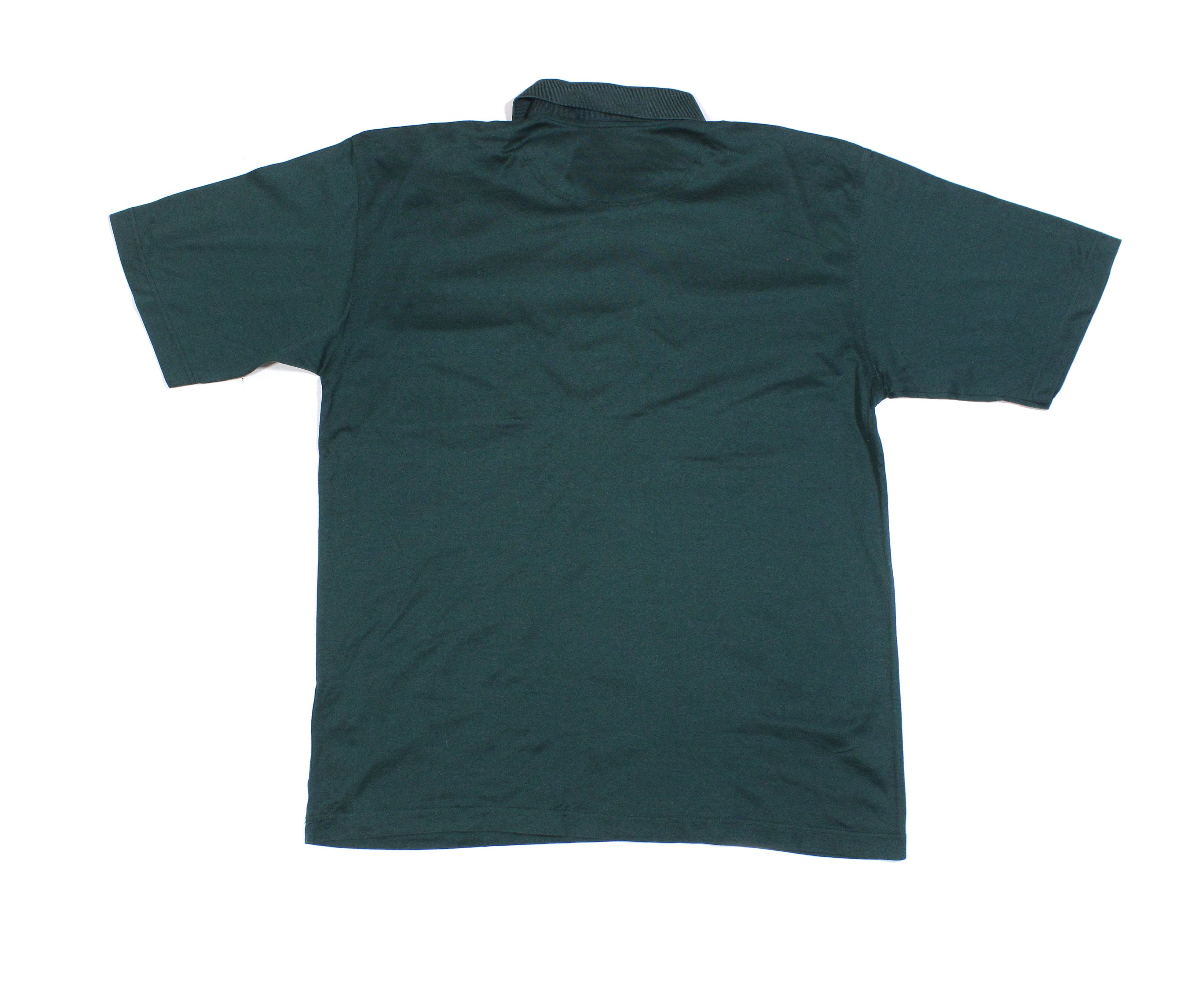 Yves Saint Laurent 90S YSL Logo Polo Vintage Size US M / EU 48-50 / 2 - 2 Thumbnail