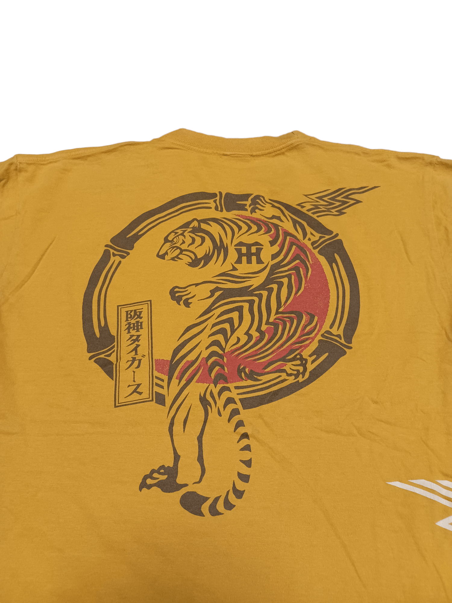 Japanese Brand HANSHIN TIGERS JAPANESE STYLE DRAGON VINTAGE TEE Size US L / EU 52-54 / 3 - 3 Thumbnail