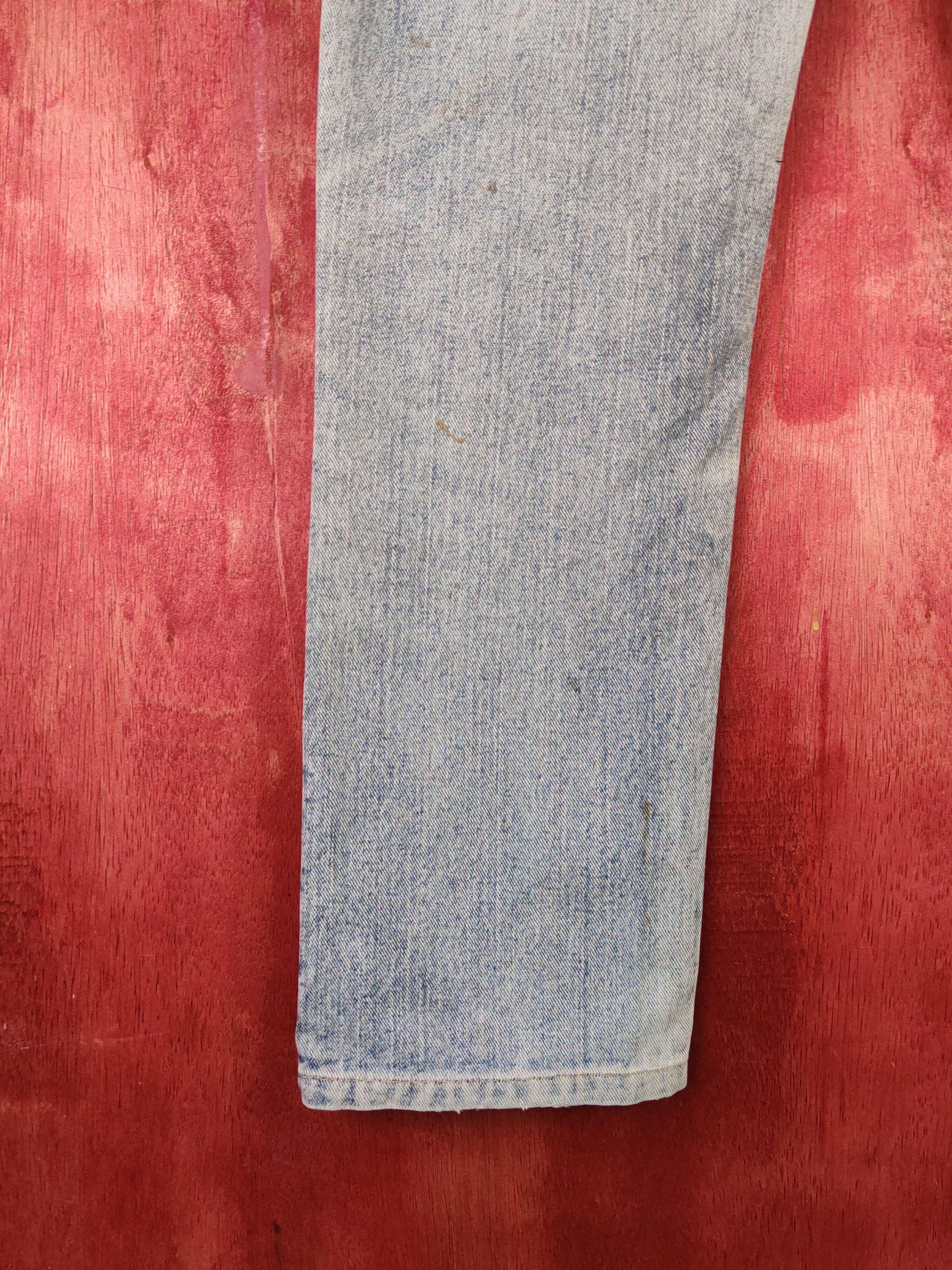 Edwin Edwin Blue Faded distressed ripped Denim #S1601 Size US 29 - 10 Thumbnail