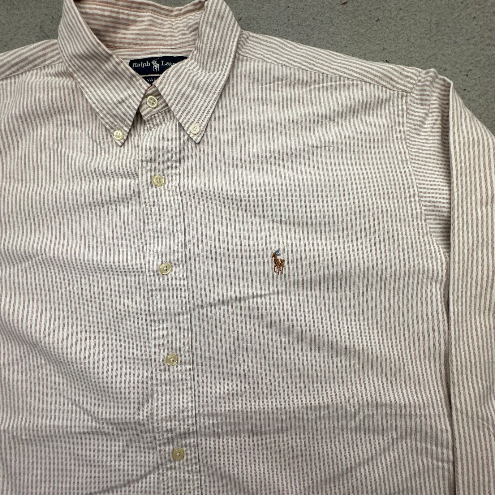 Ralph Lauren Ralph Lauren Yarmouth Button Down Shirt Mens 16.5 35 Large Size US L / EU 52-54 / 3 - 12 Thumbnail