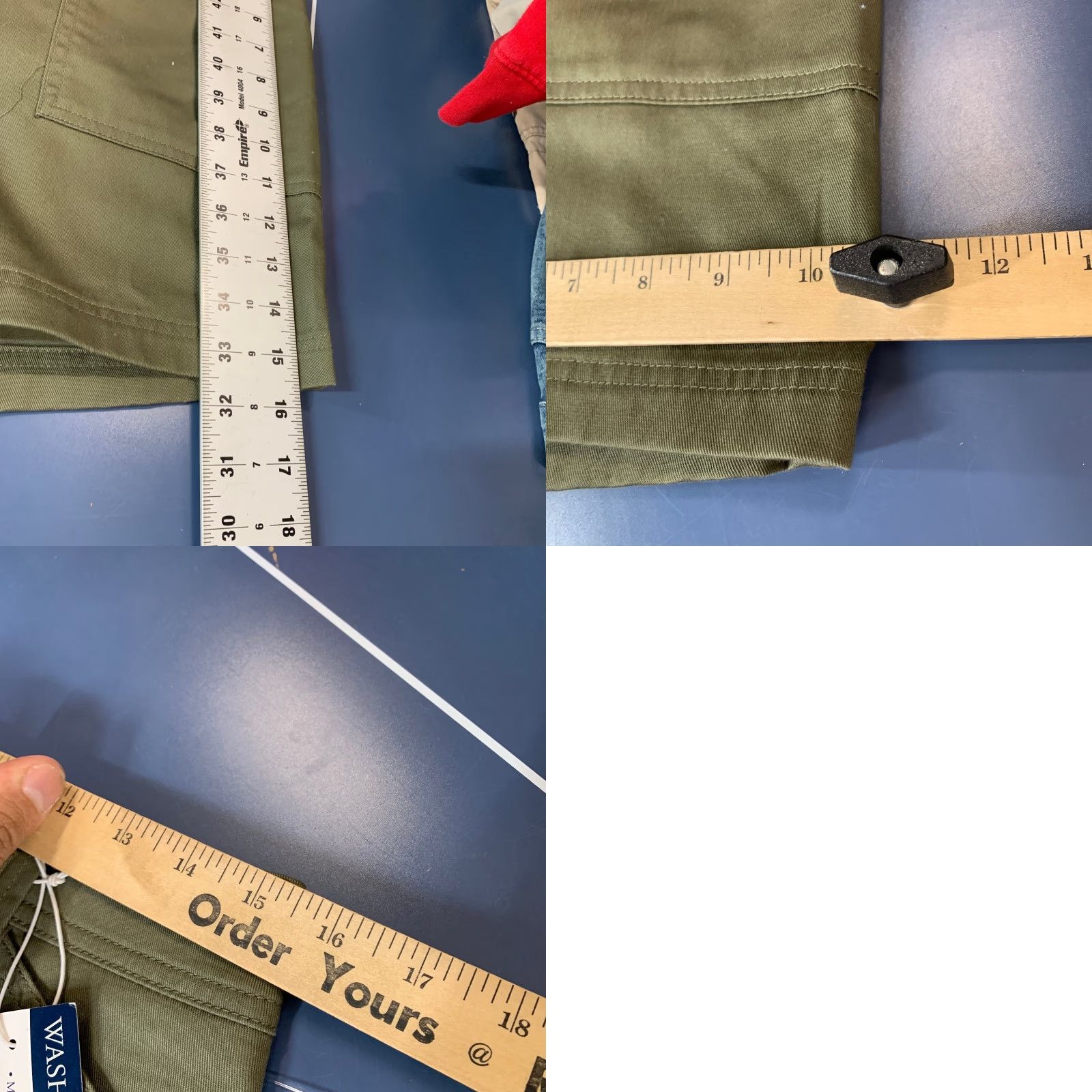Jones New York Jones New York Chino Shorts Womens 4 Green Stretch Signature 30x6 (Regular) Casual M XS? Size 32" / US 10 / IT 46 - 9 Thumbnail