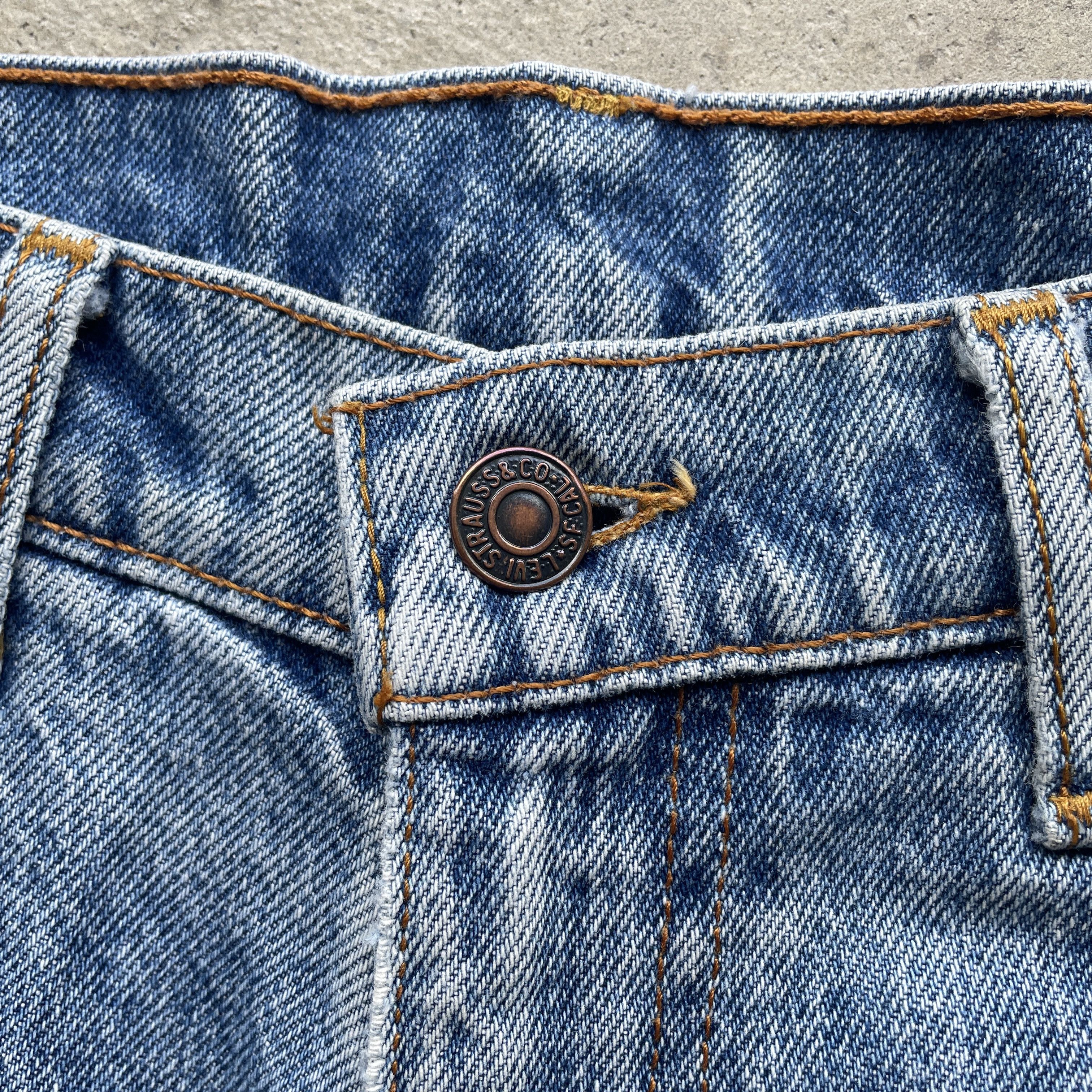 Levi's Vintage Clothing W33 VINTAGE LEVI’S 616 JEANS DISTRESSED FADED PANTS DENIM Size US 33 - 6 Thumbnail