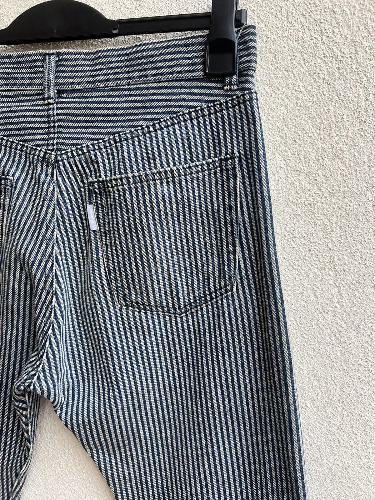 Devilock Vintage Devilock Japan Fade Striped Denim Pant Size US 30 / EU 46 - 18 Thumbnail