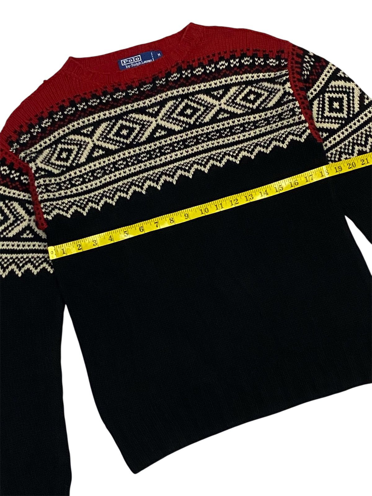 Polo Ralph Lauren Polo Ralph Lauren Classic Hand Knit Wool Sweater Size US M / EU 48-50 / 2 - 8 Thumbnail