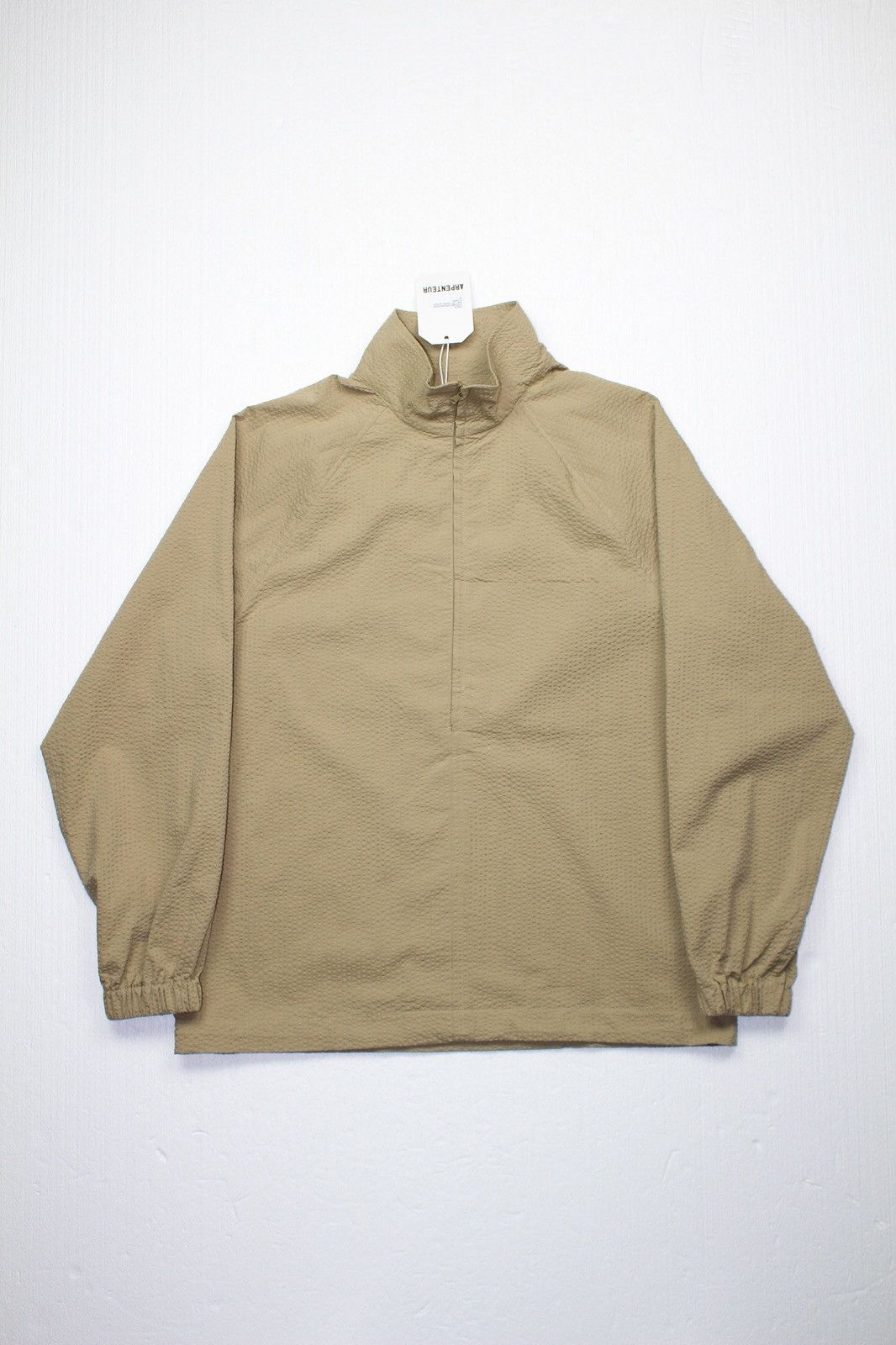 Arpenteur Seersucker Half Zip Track Jacket BNWT Size US M / EU 48-50 / 2 - 1 Thumbnail