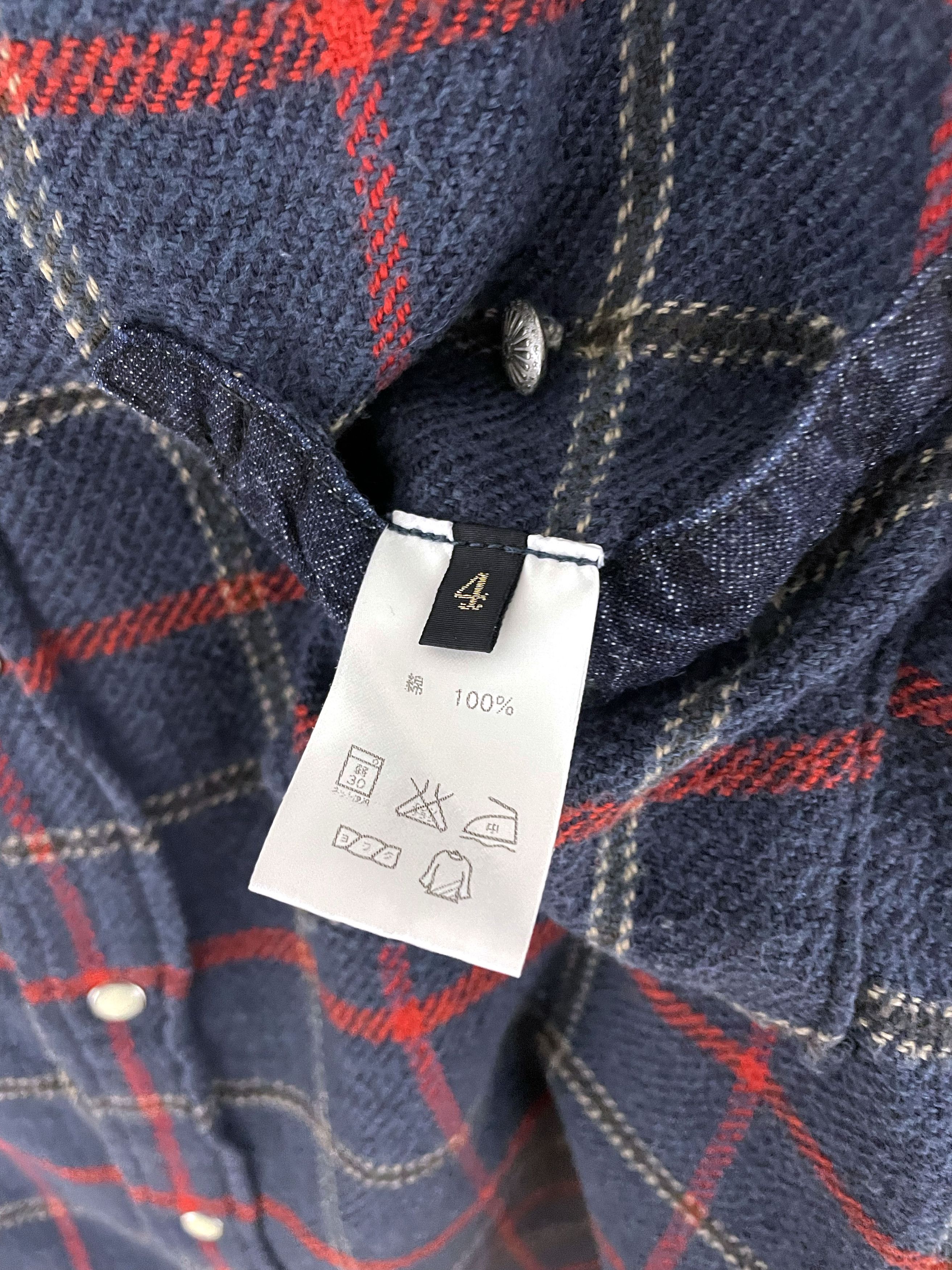 Kapital Corduroy Trim Flannel Size US XL / EU 56 / 4 - 6 Thumbnail