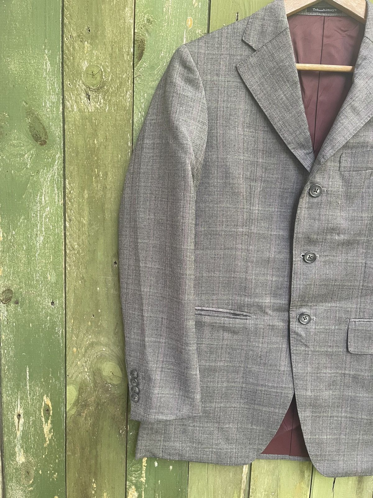 Guy Laroche × Japanese Brand × Vintage Vintage Guy Laroche Grey Wool Blazer Made in Japan (90s Era) Size 38R - 3 Thumbnail