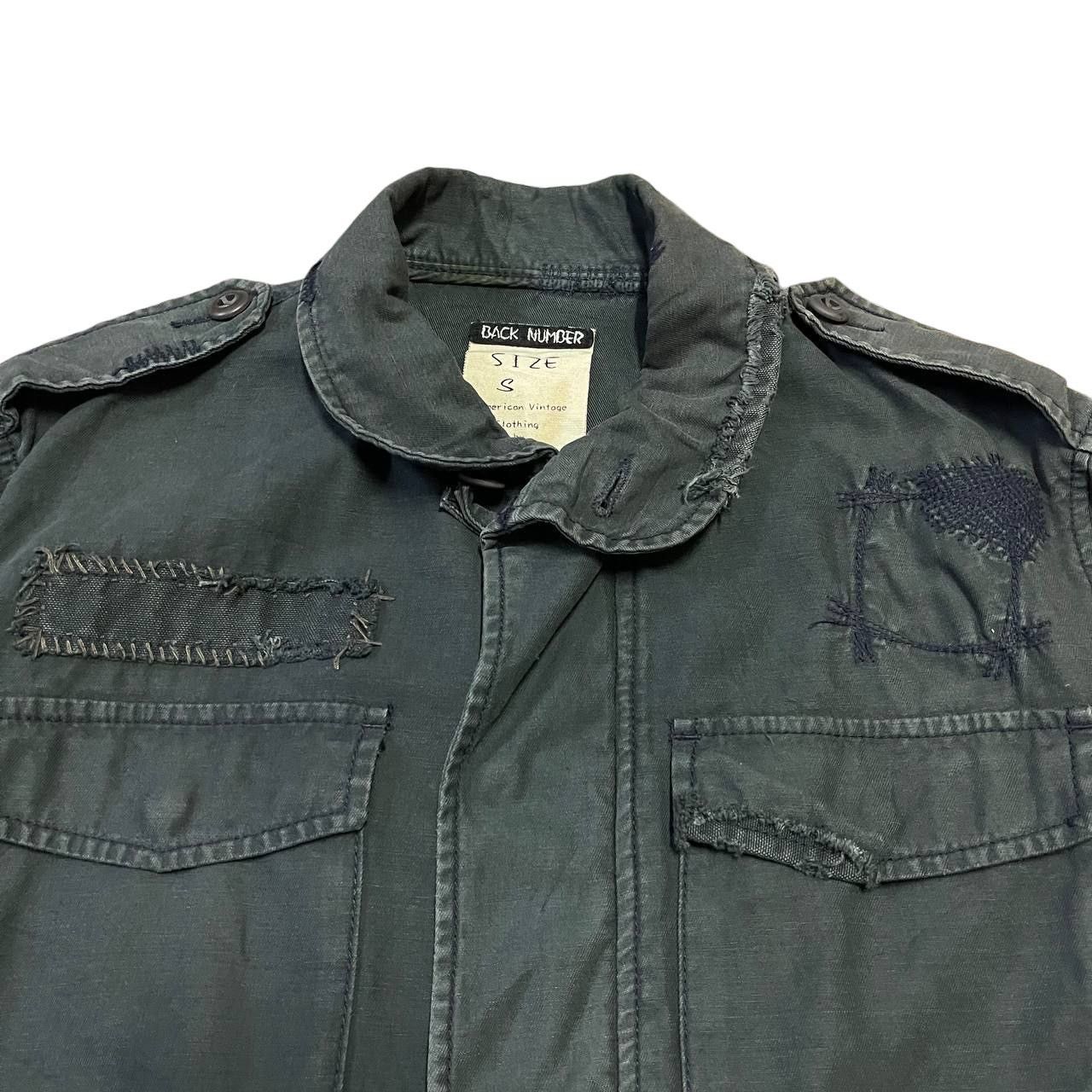 Japanese Brand Back Number Jacket Military Size US S / EU 44-46 / 1 - 7 Thumbnail