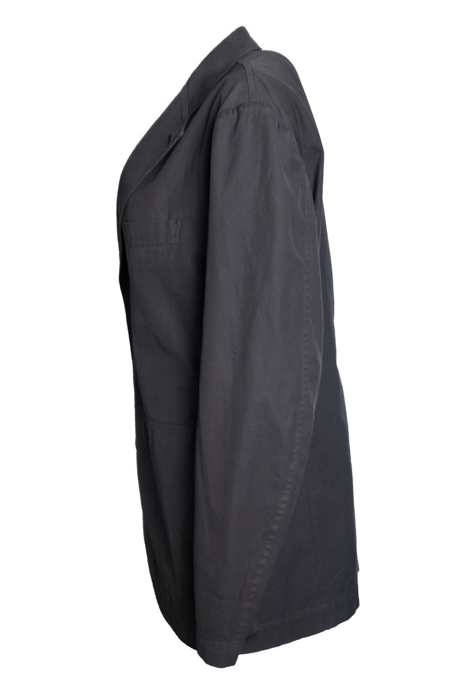 Issey Miyake, Cotton blazer jacket in anthracite