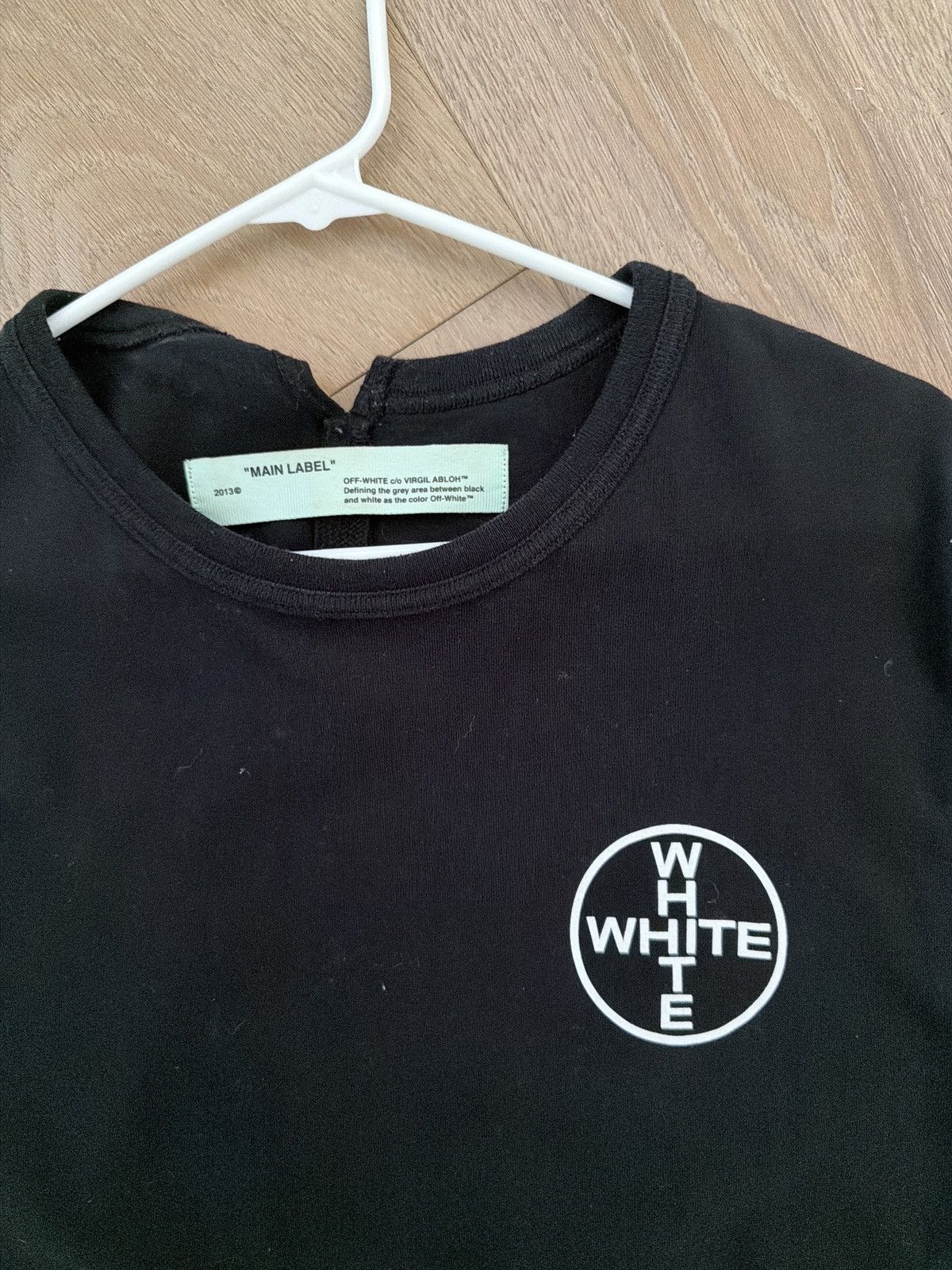 Off-White Black offwhite tshirt size small Size US S / EU 44-46 / 1 - 5 Thumbnail