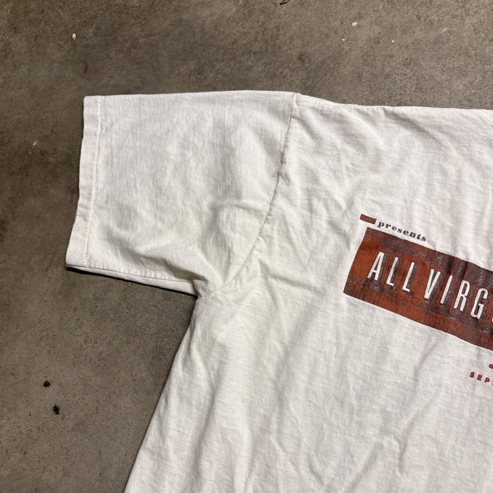 Band Tees Vintage All Virgos Are Mad Shirt XL Alt Rock 90s Breeders Size US XL / EU 56 / 4 - 8 Thumbnail