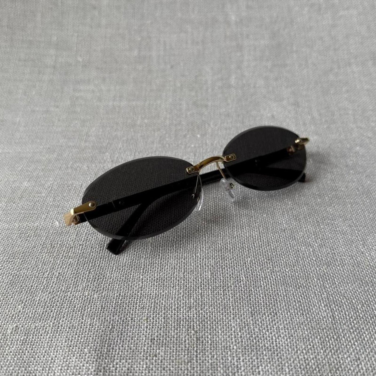 Other Circle frame sunglasses casual WMNS2 Size ONE SIZE - 6 Thumbnail