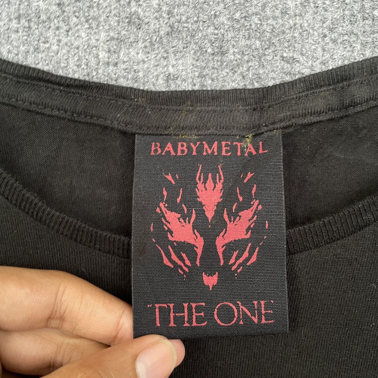 Band Tees × Japanese Brand Babymetal Japanese Kawaii Metal Band The One Song Promo Tee Size US XXL / EU 58 / 5 - 4 Thumbnail