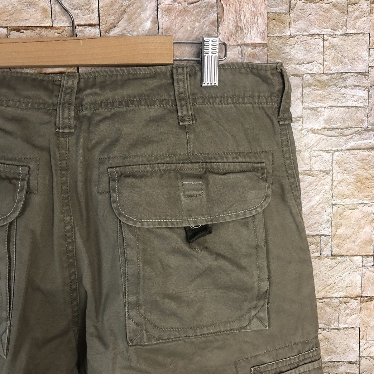 Japanese Brand Vache Brown Cargo Multipocket Pants #A110 Size US 32 / EU 48 - 20 Thumbnail