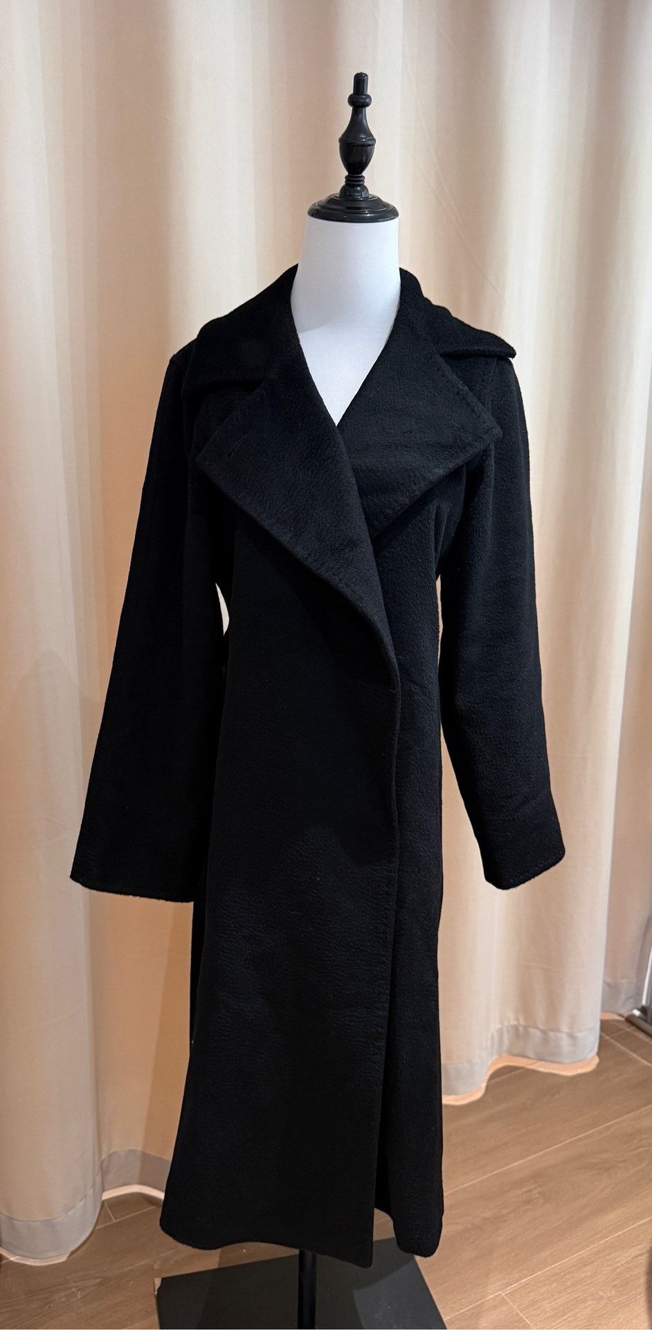 Max Mara MaxMara Manuela Camel Wool Coat Size XXS / US 00 / IT 34 - 1 Thumbnail