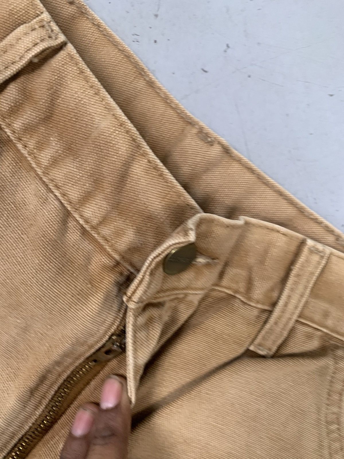 Carhartt Vintage Carhartt B25 BRN carpenter short Size US 32 / EU 48 - 5 Thumbnail