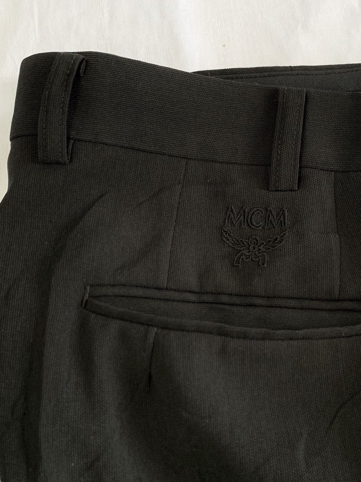 MCM Vintage McM double pleats slack trouser pant Size US 30 / EU 46 - 7 Thumbnail