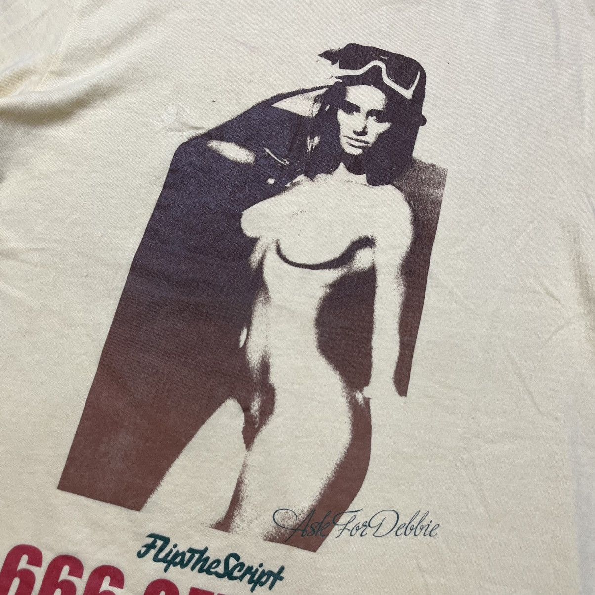 Hysteric Glamour 2000s🔥Flip The Script “666 GET WET” Tee Size US M / EU 48-50 / 2 - 3 Thumbnail