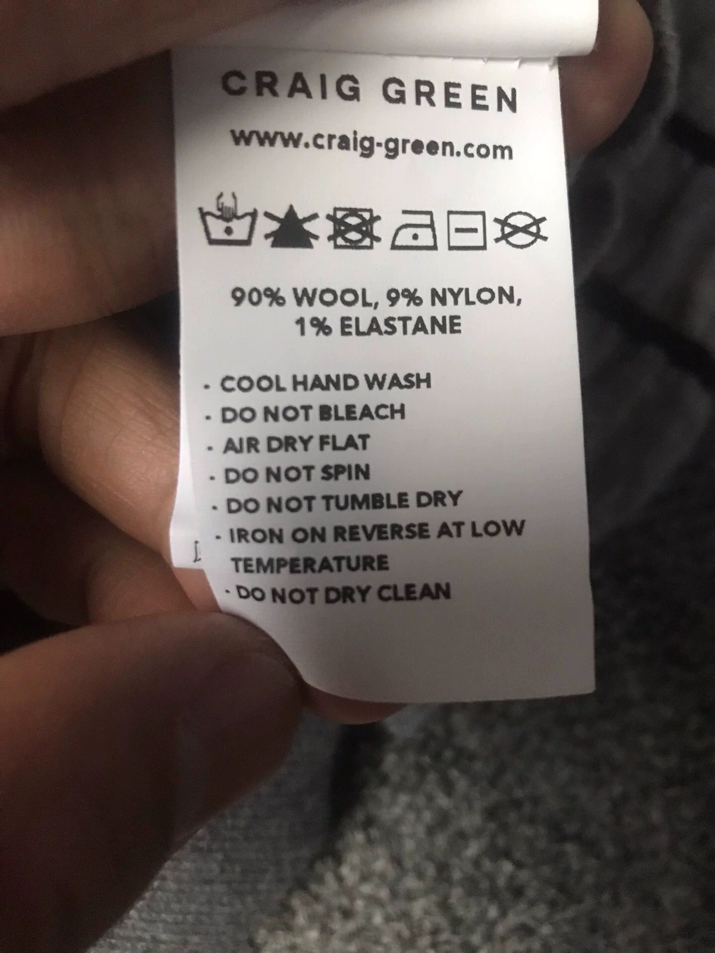 Craig Green Craig Green 3D colorblock deconstructed wool sweater S Size US S / EU 44-46 / 1 - 6 Thumbnail