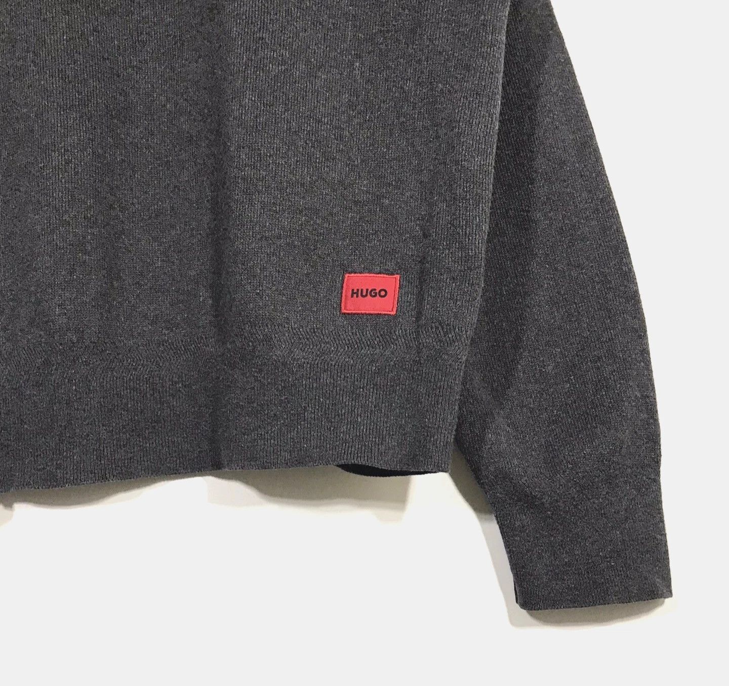 Hugo Boss Hugo Boss Mens Crewneck Sweater Size S Gray Size US S / EU 44-46 / 1 - 5 Thumbnail
