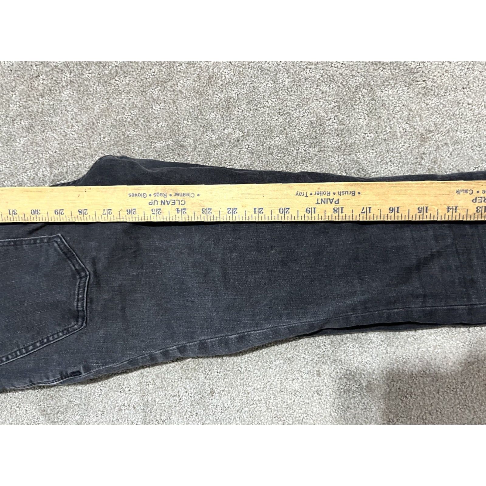 Madewell Madewell Womens 9" High Rise Skinny Slim Jeans Black Stretch Dark Wash Denim 26 Size 26" / US 2 / IT 38 - 8 Thumbnail