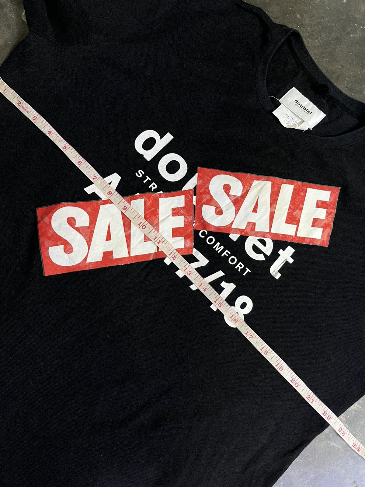 Designer × Doublet ⚡️STEALS⚡️Doublet Undeadstock AW 17/18 Sale Sale Logo Tee Size US L / EU 52-54 / 3 - 5 Thumbnail