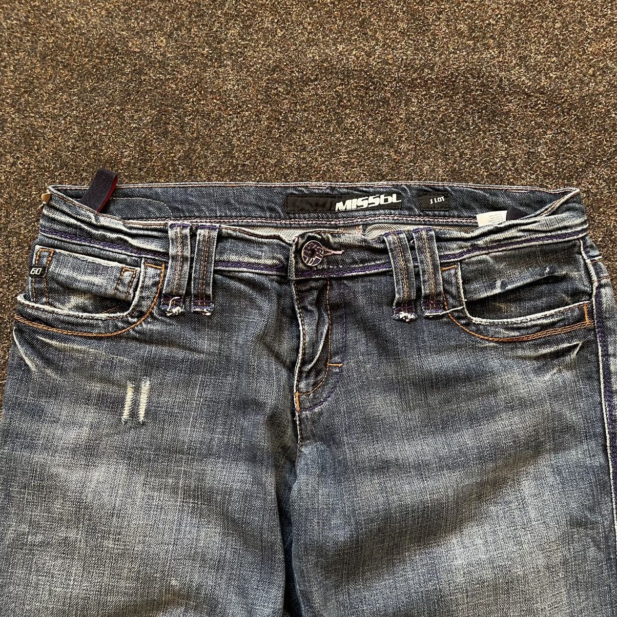 Vintage Vintage Y2K Distressed Baggy Jeans Grunge Skate Logo 36 Size 36" / US 14 / IT 50 - 4 Thumbnail