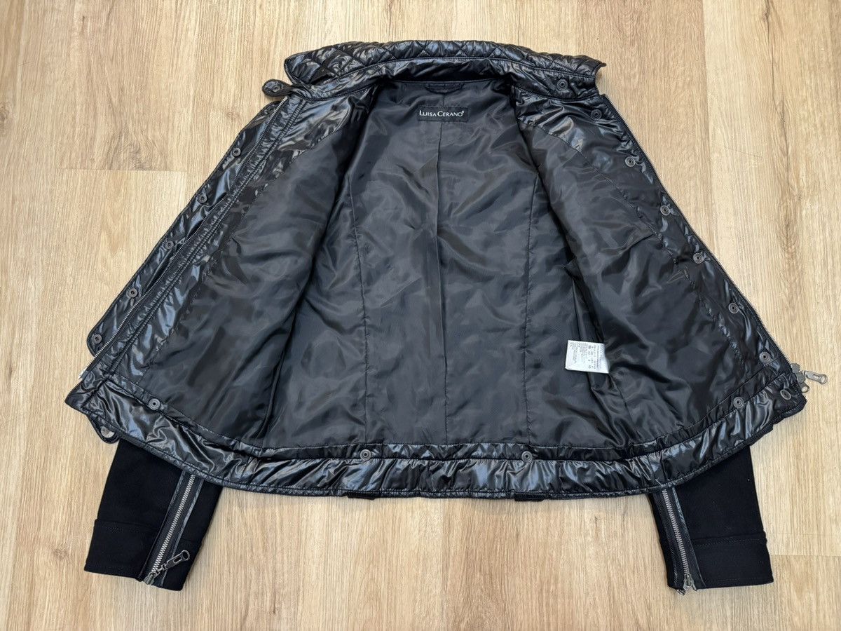 Luisa Cerano Luisa Cerano Quilted Hybrid Jacket Black size M Size M / US 6-8 / IT 42-44 - 3 Thumbnail