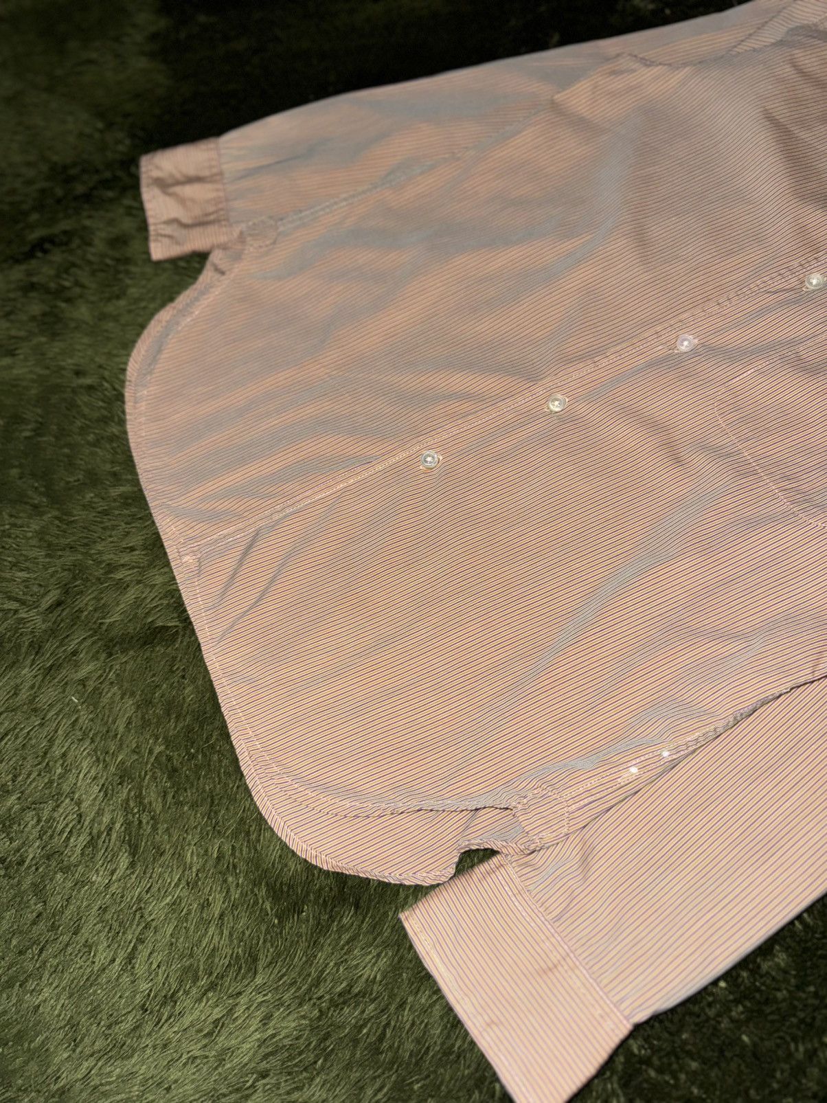 Engineered Garments [XS] 00s Engineered Garments Stripe Work Shirt Size US XS / EU 42 / 0 - 5 Thumbnail