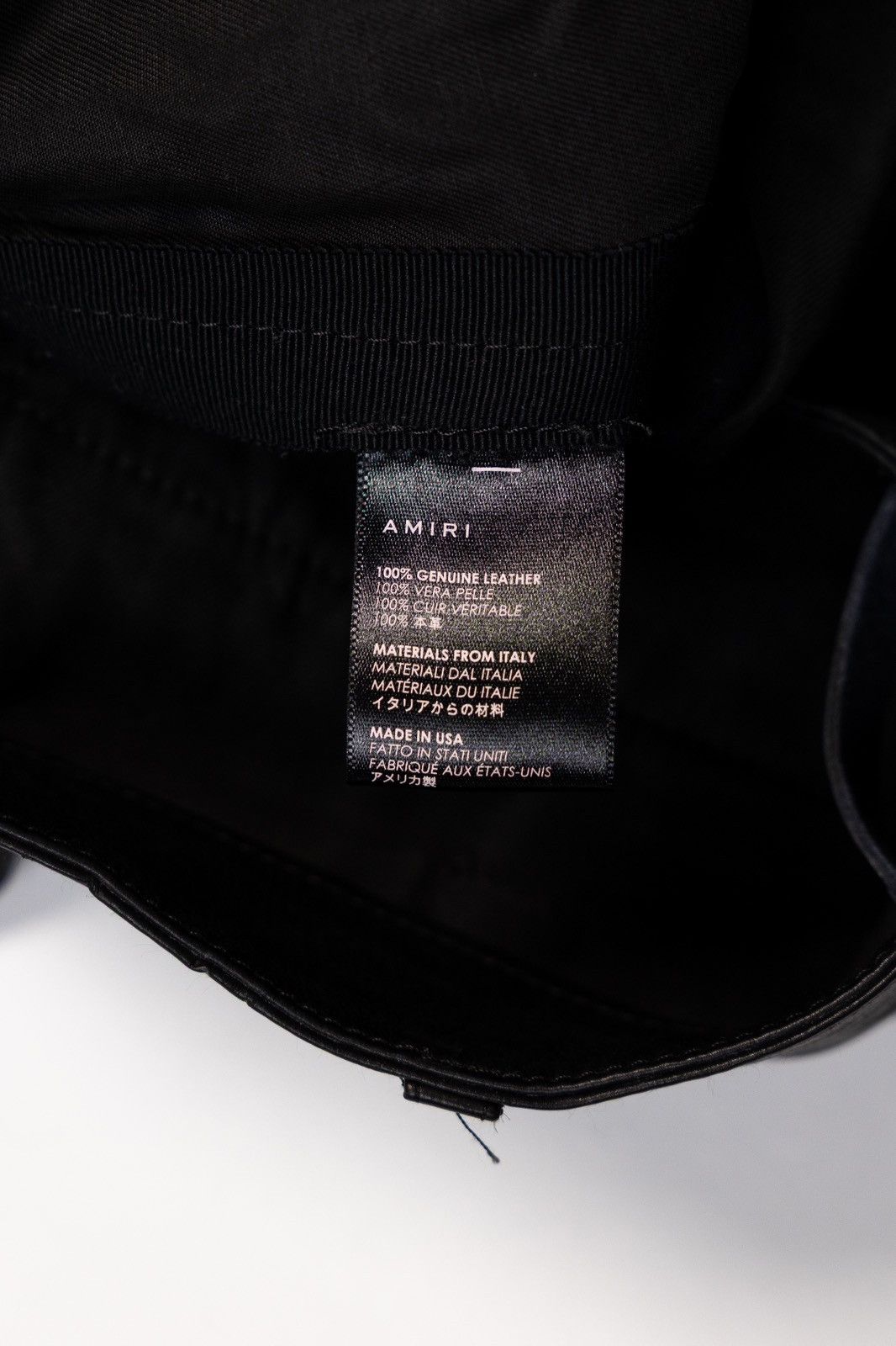 Amiri Amiri Leather Cargo Pants Size US 29 - 6 Thumbnail