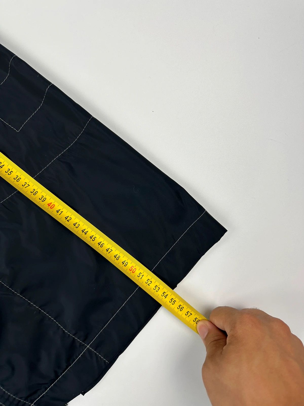 Prada Prada Sport SS03 Navy Tech Nylon Skirt Contrast Stitches Size 30" / US 8 / IT 44 - 10 Thumbnail