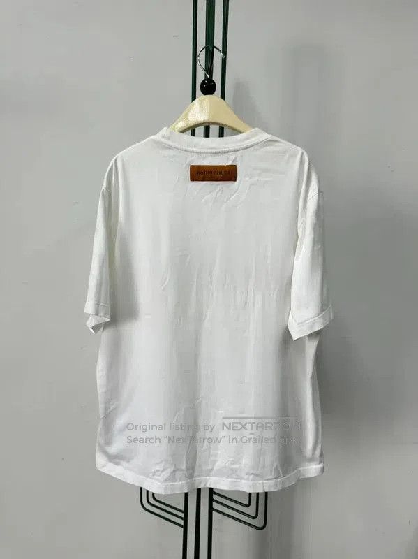 Louis Vuitton Louis Vuitton White Printed Short Sleeve T-Shirt . Size US XXL / EU 58 / 5 - 2 Thumbnail