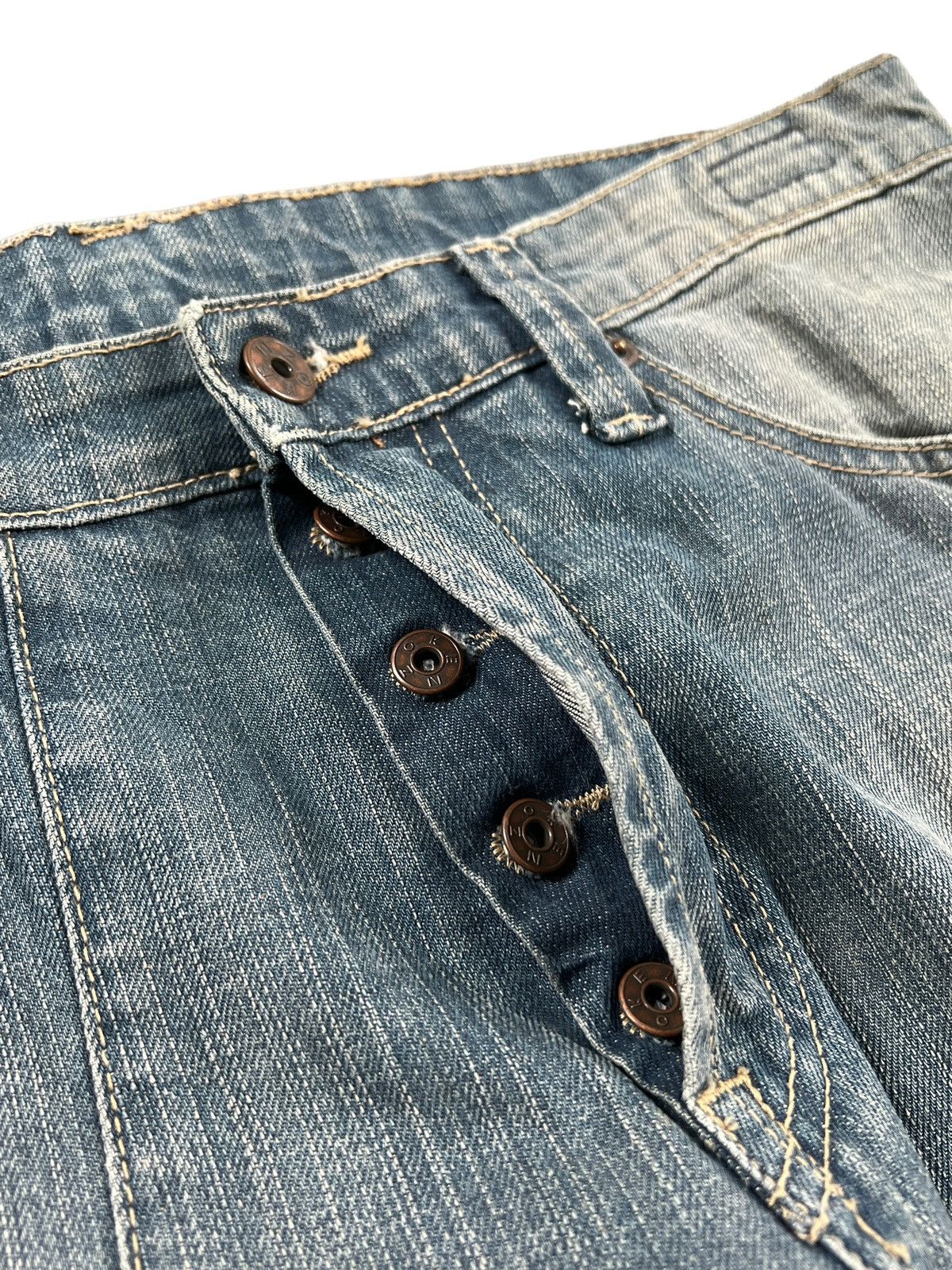 Japanese Brand Kenzo Homme Reworked Denim Size US 34 / EU 50 - 10 Thumbnail