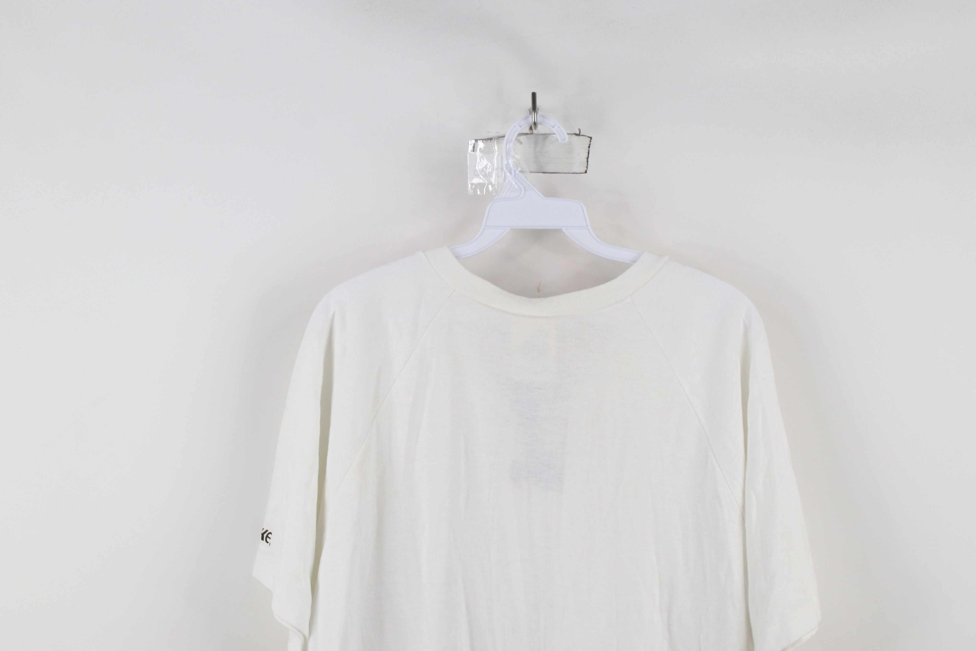 Vintage Deadstock Vintage 80s 90s Streetwear Henley T-Shirt White Size US L / EU 52-54 / 3 - 13 Thumbnail