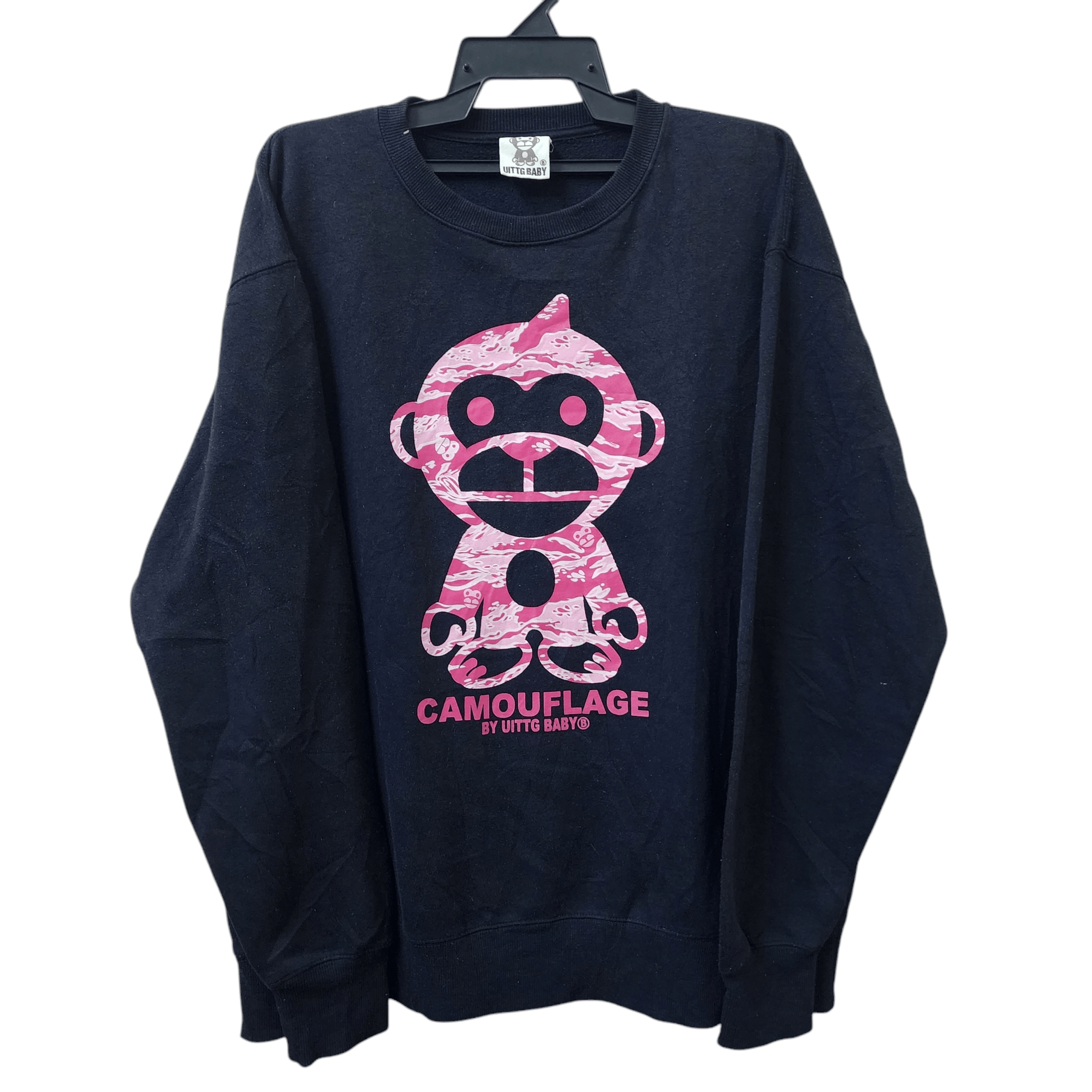 Japanese Brand UITTG Baby Camouflage Type 1 Limited Sweatshirt Size US XL / EU 56 / 4 - 1 Thumbnail