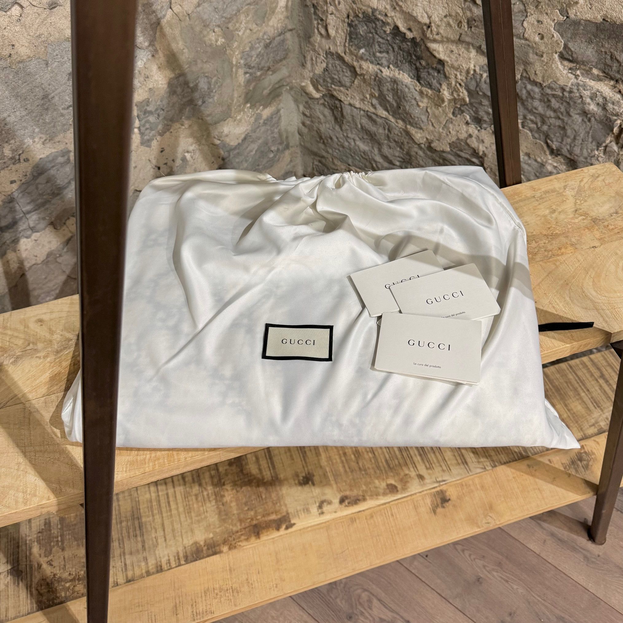 Gucci Gucci Large Rajah GG Ivory Tweed Tote Bag W/ Pouch Size ONE SIZE - 14 Thumbnail