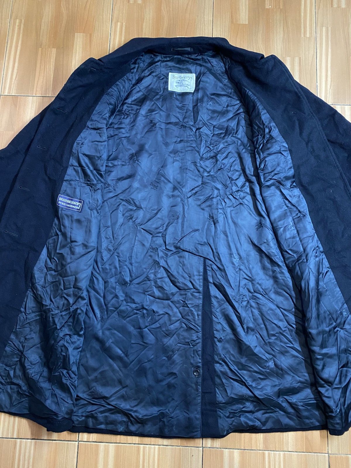 Burberry BURBERRYS VINTAGE COAT PURE CASHMERE JACKET MADE IN ENGLAND Size M / US 6-8 / IT 42-44 - 7 Thumbnail