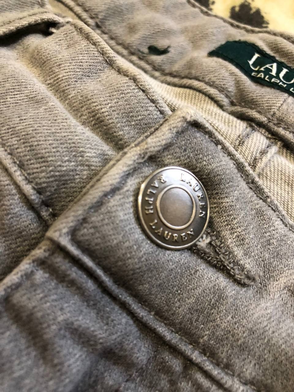 Ralph Lauren Vintage Ralph Lauren Skinny Gray Denim Jeans Size 6 Size 28" / US 6 / IT 42 - 5 Thumbnail