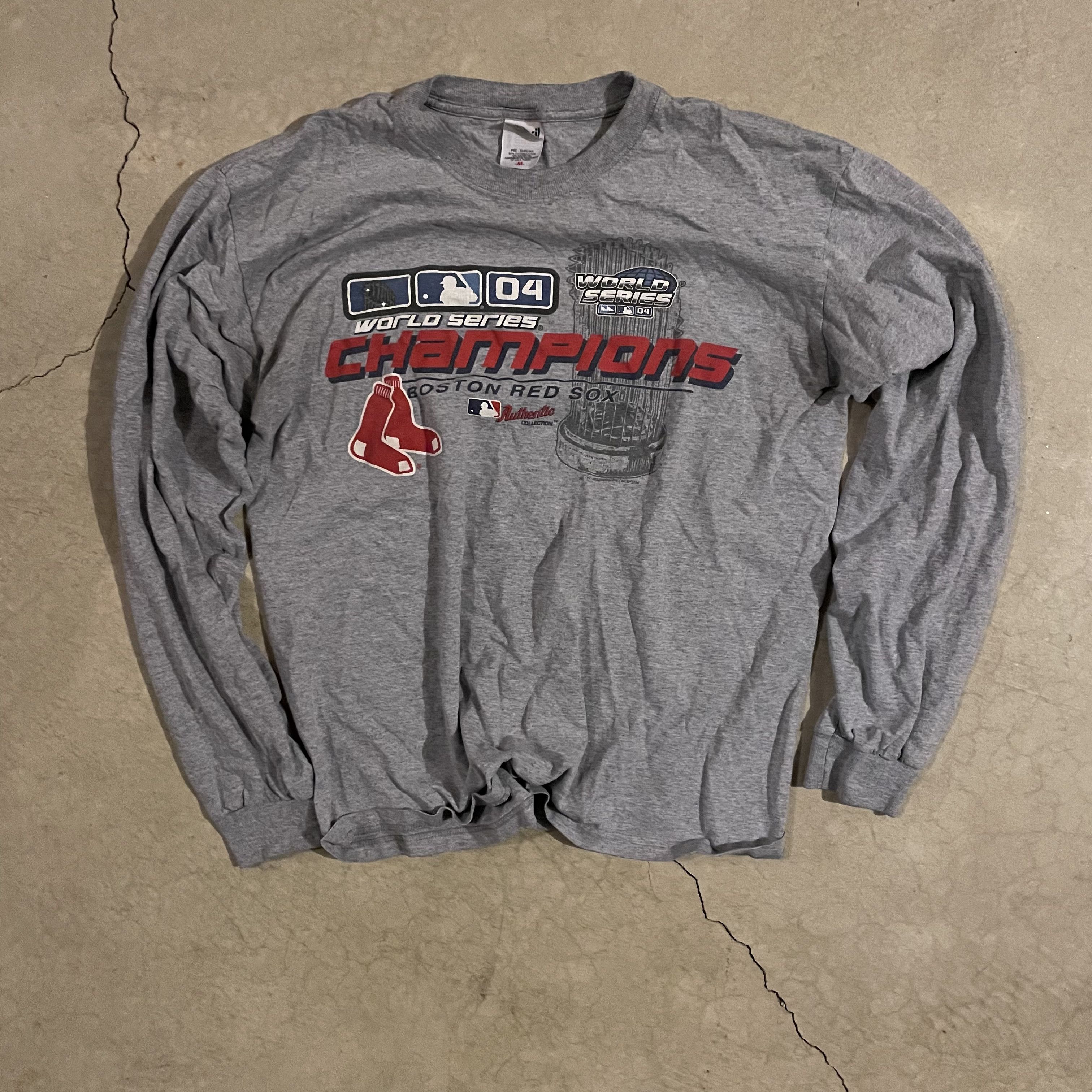 Vintage *VINTAGE* Boston Red Sox World Series Champions 2004 Size US M / EU 48-50 / 2 - 1 Thumbnail