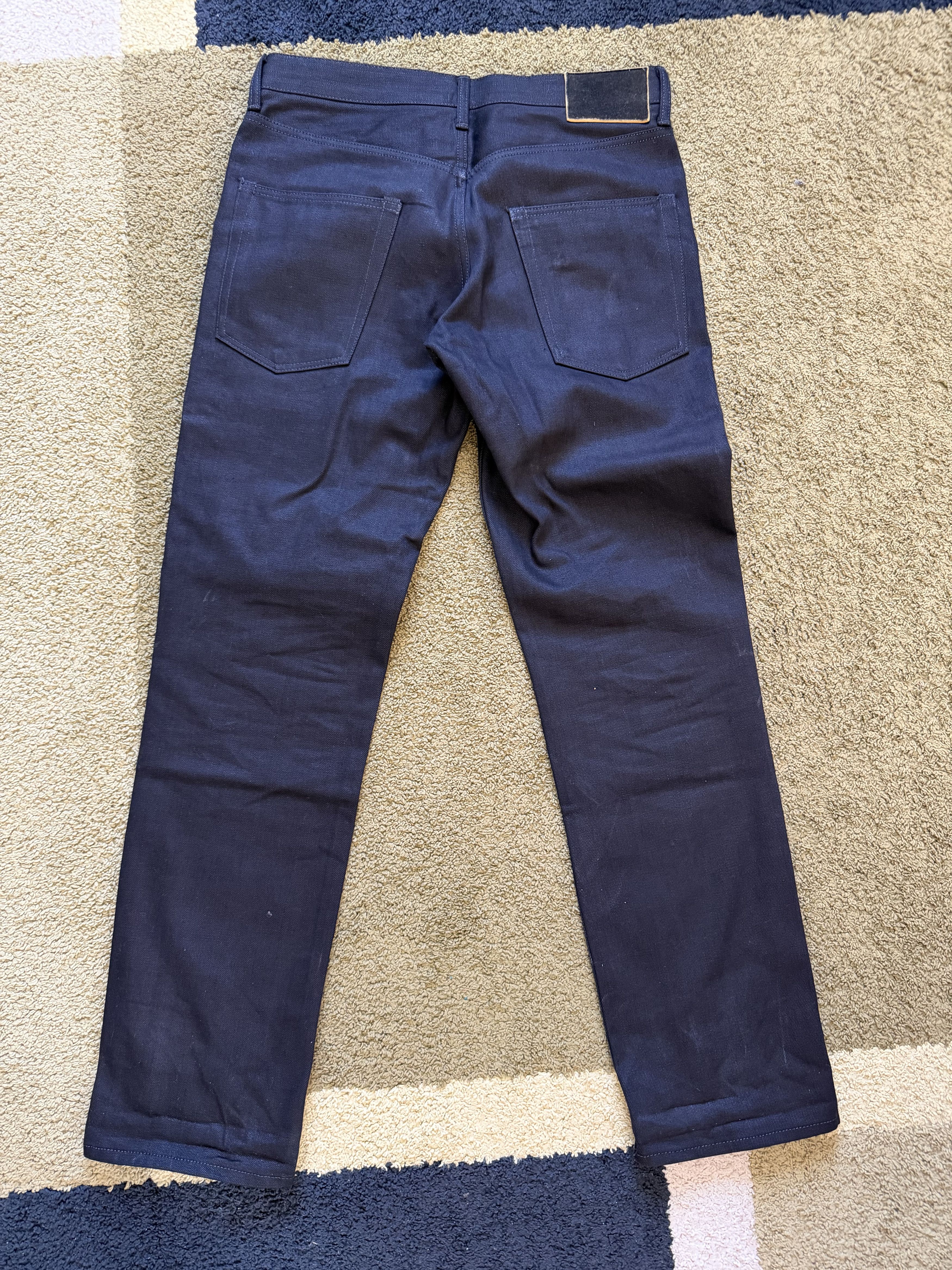 Visvim SOCIAL SCULPTUR E 03 DMGD-10 Black Denim pants Size US 32 / EU 48 - 2 Thumbnail