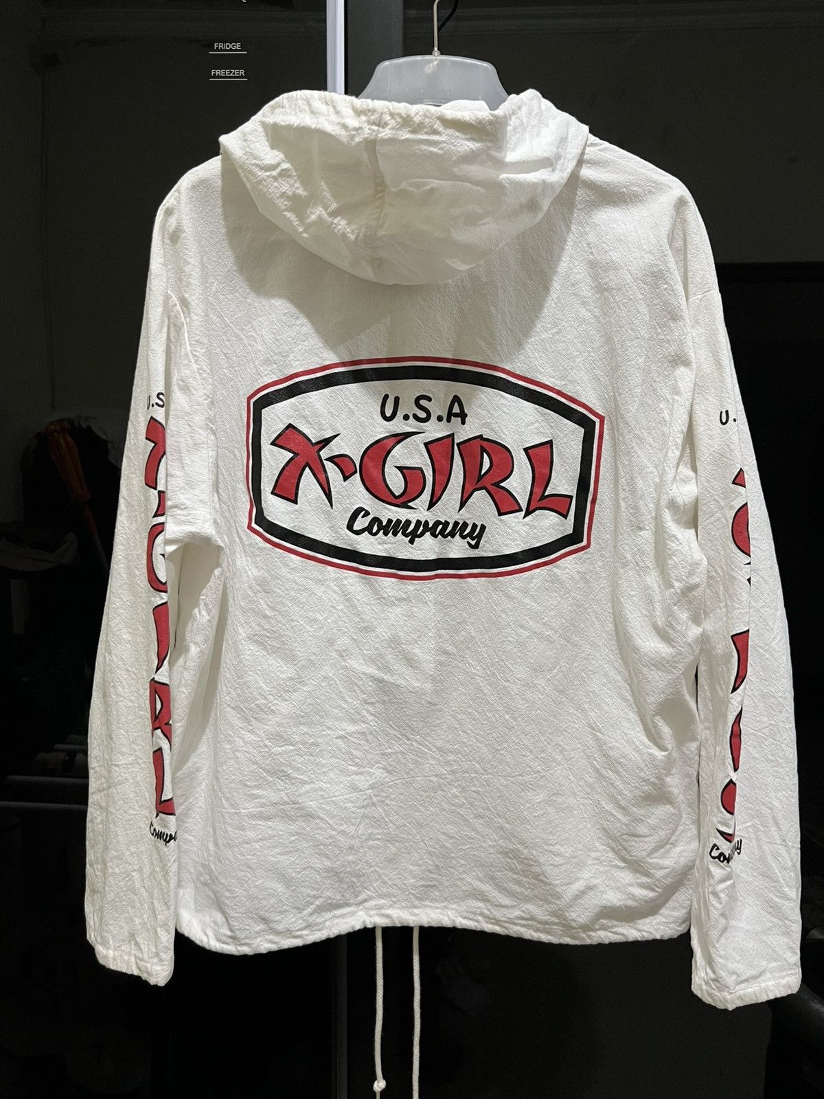 Hysteric Glamour × Japanese Brand Vintage X-Girl Spell Out Ron John Font Hooded Size US M / EU 48-50 / 2 - 1 Thumbnail
