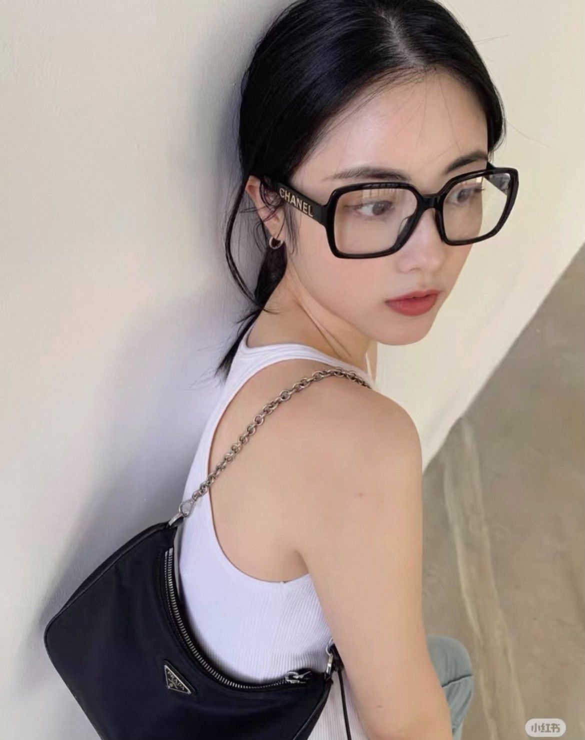 Chanel Chanel 5408 Black Frame Plain Glasses Size ONE SIZE - 1 Thumbnail