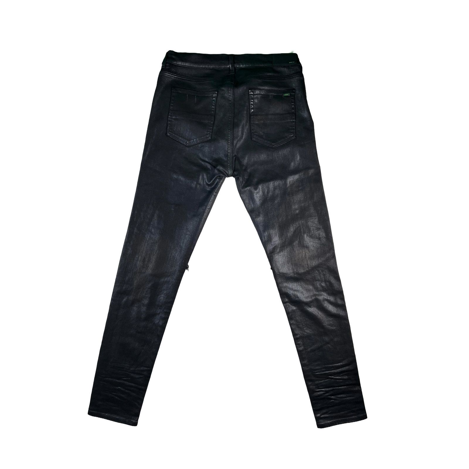Amiri Amiri Wax Black Jeans Size US 40 / EU 56 - 2 Thumbnail