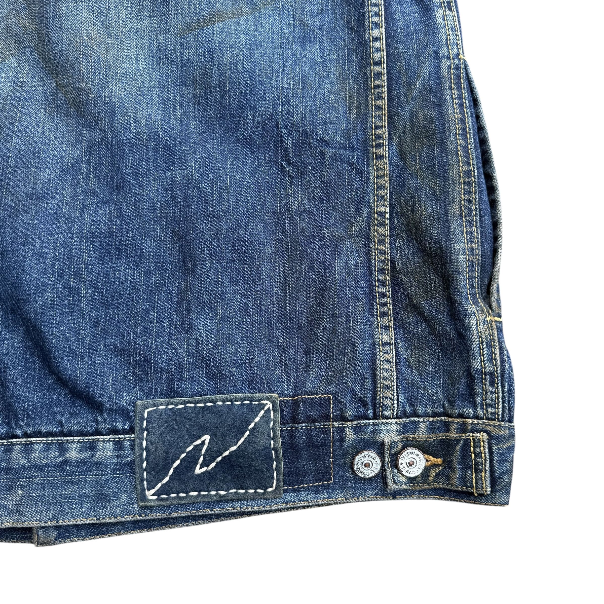 Visvim Visvim 101 19aw Dry Dmgd-1000 Denim Jacket Size US XL / EU 56 / 4 - 11 Thumbnail