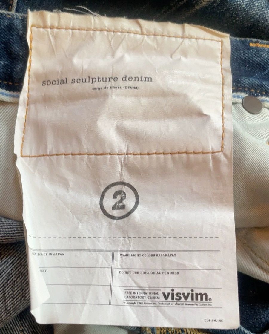 Visvim VISVIM SCULPTURE DRY jeans 2412-Nextarrow Size US 34 / EU 50 - 4 Thumbnail