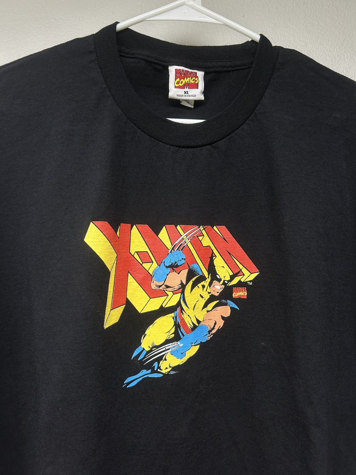 Marvel Comics Vintage Marvel Comics X-Men Graphic Black Tshirt Size US XL / EU 56 / 4 - 3 Thumbnail