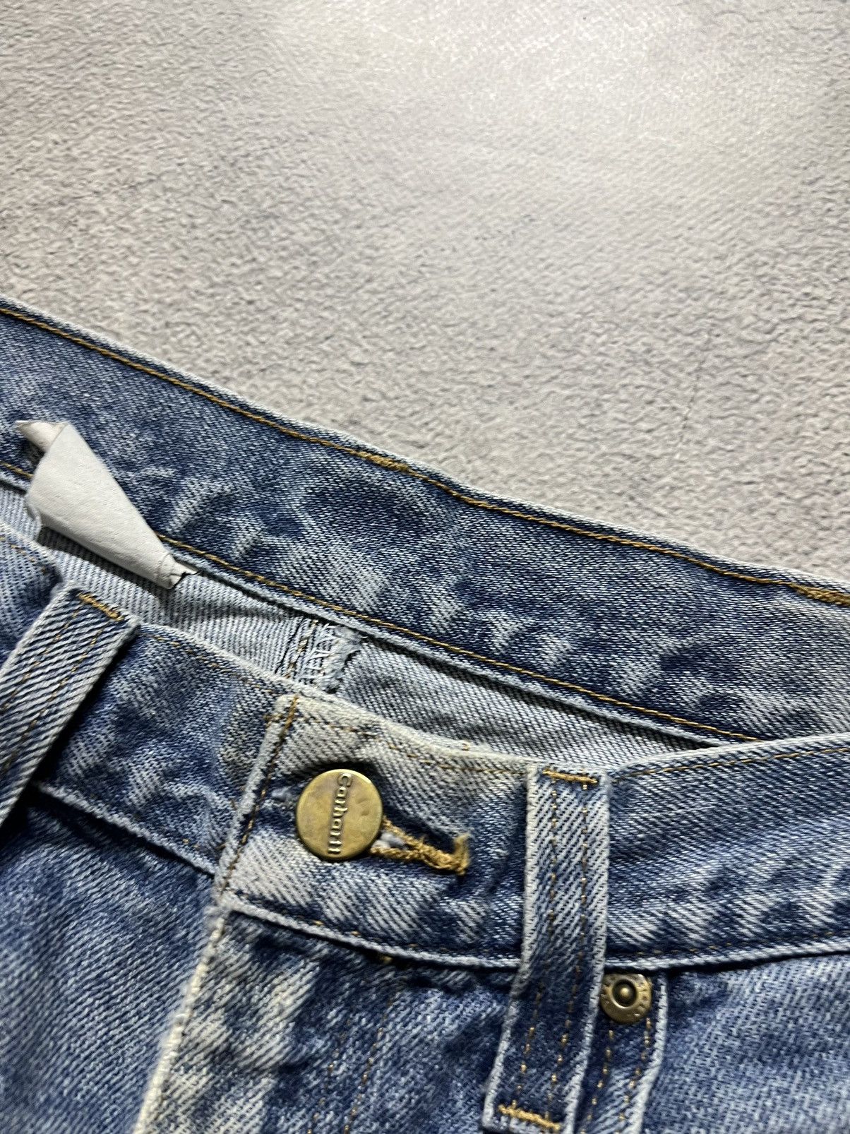 Carhartt Vintage Y2K Carhartt Denim Jeans 90’s Size US 34 / EU 50 - 12 Thumbnail