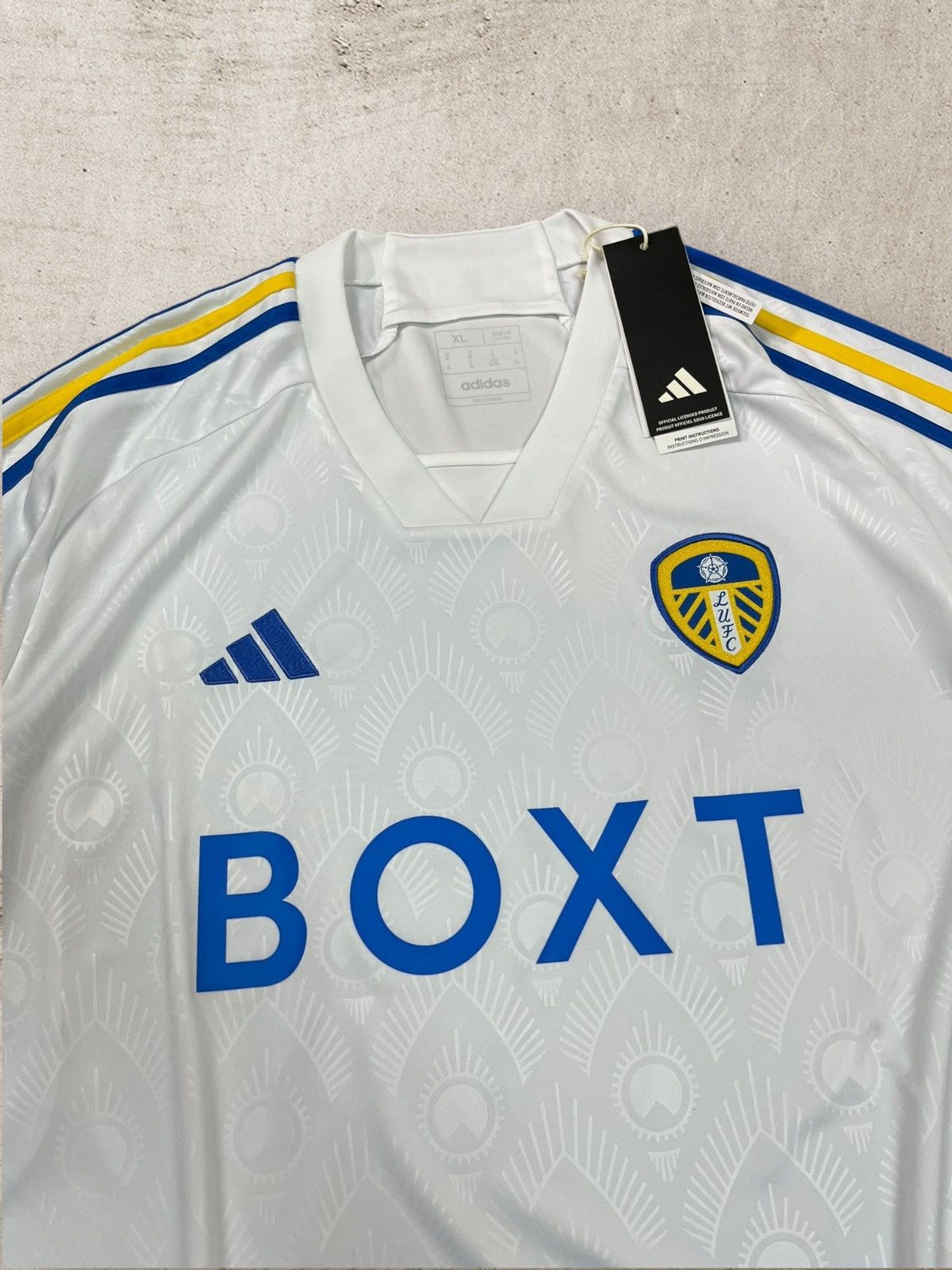 Adidas Adidas Leeds United Home 2023/24 Jersey Football Size US XL / EU 56 / 4 - 2 Thumbnail